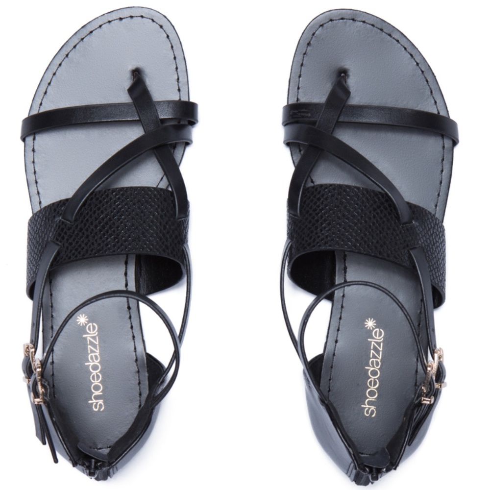 Strappy Black Sandals